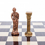 Шахматы с металлическими фигурами "Римляне" 37х37 см, фотография 5. Интернет-магазин ЛАВКА ПОДАРКОВ