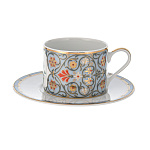 0061992/81.29191.00.1  ЛФЗ ЧАШКА С БЛЛЮДЦЕМ 300мл Соло МАК ВОСТОЧНЫЙ