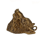 24930 Бронза КОЛОКОЛЬЧИК "Кабан" 3*3,6см