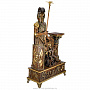 Деревянные резные часы "Римская империя". Высота 125 см, фотография 7. Интернет-магазин ЛАВКА ПОДАРКОВ