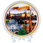 Тарелка сувенирная "Сердце Москвы"