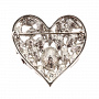 Брошь со стразами "Сердце". Традиции Фаберже, фотография 2. Интернет-магазин ЛАВКА ПОДАРКОВ