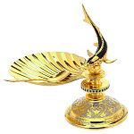  Златоуст Икорница "СТЕРЛЯДКА" с ложкой в П/У