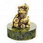 Бронзовая статуэтка "Поросенок с деньгами", фотография 2. Интернет-магазин ЛАВКА ПОДАРКОВ
