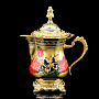 Златоуст Набор чайный "Маки" на  2 персоны, фотография 5. Интернет-магазин ЛАВКА ПОДАРКОВ