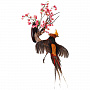 Настенное чучело птицы "Фазан золотой", фотография 2. Интернет-магазин ЛАВКА ПОДАРКОВ