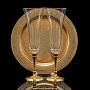 Питейный набор для шампанского на 2 персоны. Златоуст, фотография 4. Интернет-магазин ЛАВКА ПОДАРКОВ