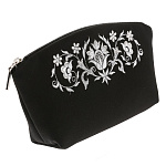 -2000357244704 Косметичка "Золото осени"костюм черн Разм. 12*22*5 Мод. 4135 Рис. 2718 А,1140c