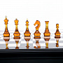 Шахматы с янтарными фигурами "Классические" 48х48 см, фотография 2. Интернет-магазин ЛАВКА ПОДАРКОВ