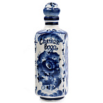  Гжель ШТОФ "Святая вода"  ок. 500ml