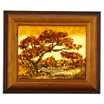 0063702/15*12см (17*20см)  Картина (янтарная крошка)  "ПЕЙЗАЖ" № 12 малая 