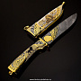 Нож сувенирный "Лев" Златоуст, фотография 1. Интернет-магазин ЛАВКА ПОДАРКОВ