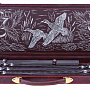 Шашлычный набор в кожаном футляре "Охота на уток", фотография 3. Интернет-магазин ЛАВКА ПОДАРКОВ