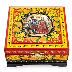 0061539/12*11,5 Хохлома Шкатулка "СВИДАНИЕ Р18