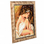 Картина янтарная "Красавица" 30х40 см, фотография 2. Интернет-магазин ЛАВКА ПОДАРКОВ