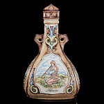 -3л Фарфор ШТОФ "Башкунек" в золоте 3л в комплекте