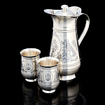 Набор для воды "Неразлучники" (серебро 925*) 1494 гр.