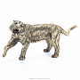 Бронзовая скульптура "Свирепый тигр", фотография 3. Интернет-магазин ЛАВКА ПОДАРКОВ