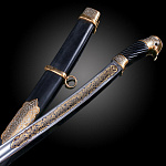  Златоуст ШАШКА сувенирная казачья украшенная