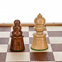 Шахматы-шашки с деревянными фигурами 37х37 см, фотография 7. Интернет-магазин ЛАВКА ПОДАРКОВ