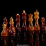 Шахматы деревянные с фигурами из янтаря, фотография 6. Интернет-магазин ЛАВКА ПОДАРКОВ