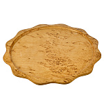 Поднос из карельской березы