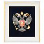 Панно "Герб России" 25х22 см, фотография 3. Интернет-магазин ЛАВКА ПОДАРКОВ