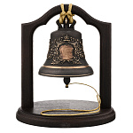 Колокол бронзовый на подставке "Дом Романовых. 400 лет"