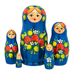Матрешка "Ягоды" 5 мест