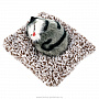 Игрушка из меха "Кошка на подушке", фотография 1. Интернет-магазин ЛАВКА ПОДАРКОВ
