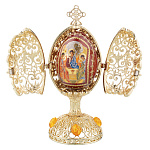 Пасхальное яйцо-шкатулка "Святая Троица". Традиции Фаберже