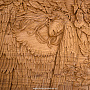 Деревянные резные нарды-шашки "Сирин и Алконост" 36х24 см, фотография 3. Интернет-магазин ЛАВКА ПОДАРКОВ