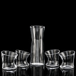  Набор для воды «Танец» (1 графин, 4 стакана)