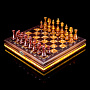 Шахматы-шашки с янтарными фигурами "Европа", фотография 1. Интернет-магазин ЛАВКА ПОДАРКОВ