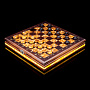 Шахматы-шашки с янтарными фигурами "Европа", фотография 6. Интернет-магазин ЛАВКА ПОДАРКОВ