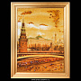 Картина янтарная "Москва. Большой кремлевский дворец" 60х80 см, фотография 1. Интернет-магазин ЛАВКА ПОДАРКОВ