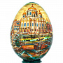Пасхальное яйцо на подставке "Москва. Храм Христа Спасителя", фотография 2. Интернет-магазин ЛАВКА ПОДАРКОВ