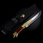 0053685 Златоуст Сувенирное оружие НОЖ "СХВАТКА" НС 13  (1942) шпон