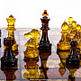 Шахматы янтарные "Камелот" 32х32 см, фотография 6. Интернет-магазин ЛАВКА ПОДАРКОВ