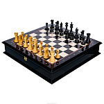Подарочные шахматы с конкурсными фигурами ручной работы 48х48 см