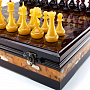 Шахматный ларец с янтарными фигурами "Статус", фотография 8. Интернет-магазин ЛАВКА ПОДАРКОВ