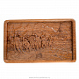 Деревянная резная шкатулка "Бурлаки на Волге", фотография 3. Интернет-магазин ЛАВКА ПОДАРКОВ