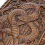 Нарды деревянные "Змея" 60х30 см, фотография 4. Интернет-магазин ЛАВКА ПОДАРКОВ
