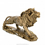 Скульптура интерьерная "Лев на камне", фотография 4. Интернет-магазин ЛАВКА ПОДАРКОВ