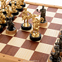 Шахматы деревянные с металлическими фигурами "Полтавская битва", фотография 8. Интернет-магазин ЛАВКА ПОДАРКОВ