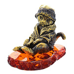 0045790/1704 Сувенир Кот Снежок  Сувенир (коньячный)