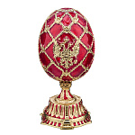 Пасхальное яйцо-шкатулка "Корона". Традиции Фаберже