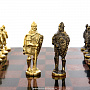 Шахматы каменные с бронзовыми фигурами "Русские богатыри", фотография 7. Интернет-магазин ЛАВКА ПОДАРКОВ