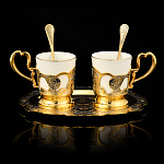 /ФПП-2перс Златоуст Набор "Дуэт кофейный" на 2 персоны , малый