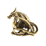 0074566 Микляихское литье Статуэтка "ДРАКОН КРЫЛАТЫЙ" Ж-55
